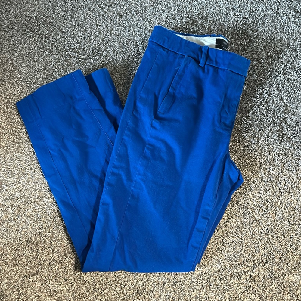 J Crew Maddie Pants, Royal Blue